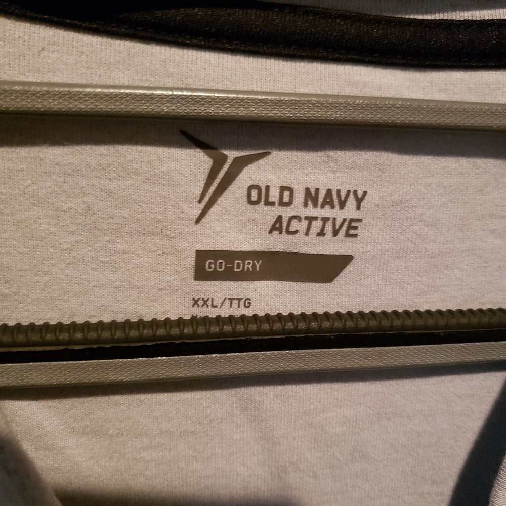 Old Navy Active Go Dry zip up  Jacket  size XXL Dark n light Gray - Picture 5 of 6
